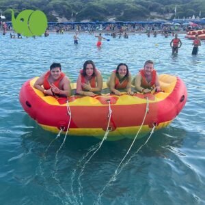4 Rider Towable Water Sports Toys Crazy Flying Saucer Sofa