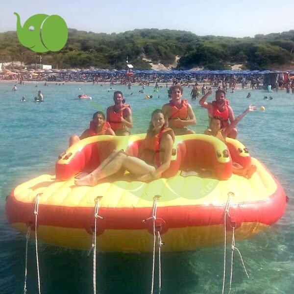 7 Riders Banana Slider Inflatable Drift Slider Water Towable - Image 2