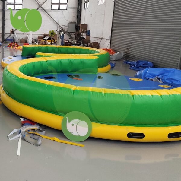 8 Persons Inflatable Towable Boat UFO Sofa Ski Tube Crazy Inflatable Aqua Speed Flying Boat - Image 3